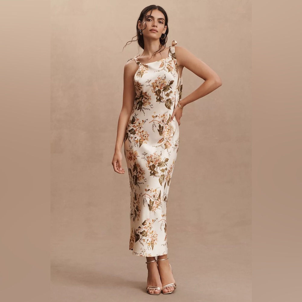 NWOT Reformation Aden Silk Dress